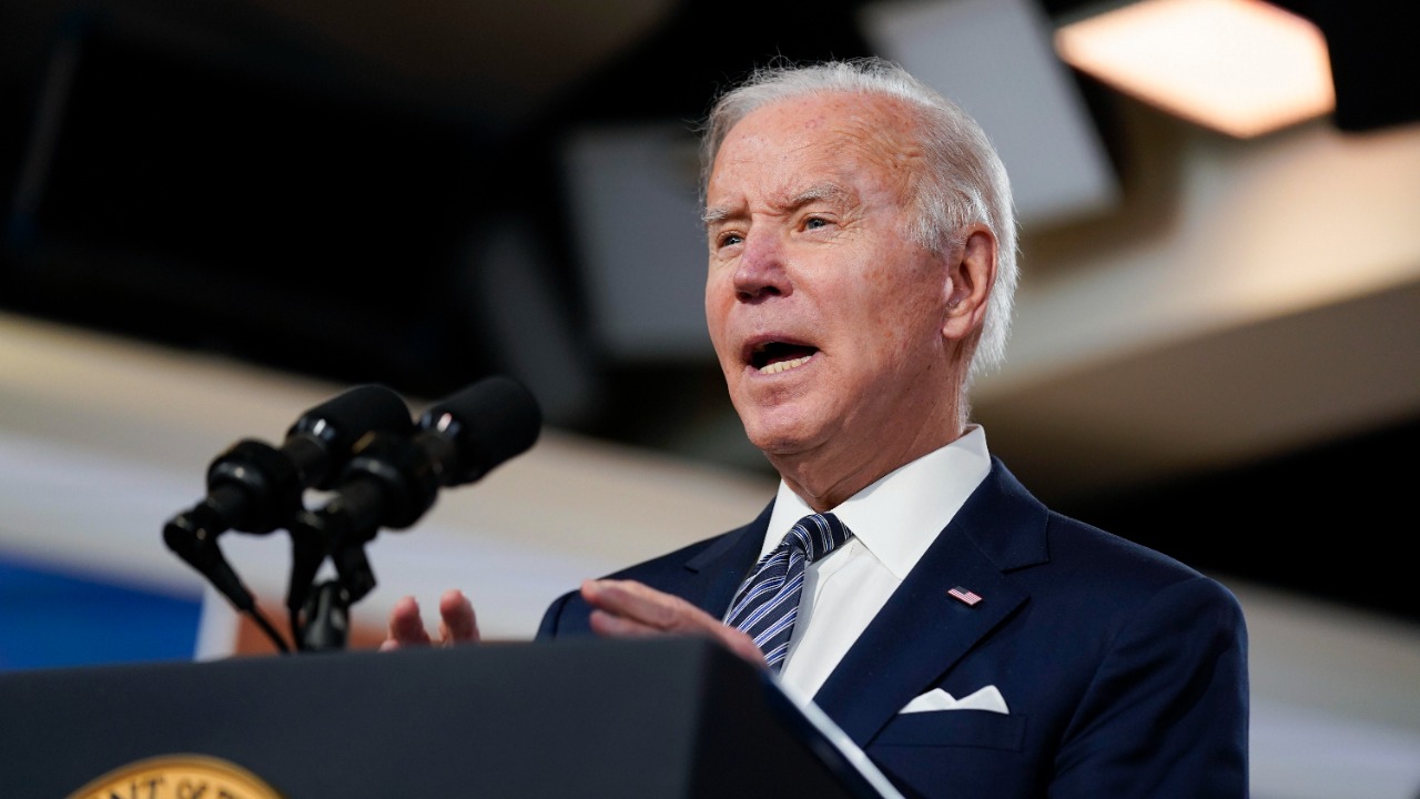 Biden makes late-night TV debut as president