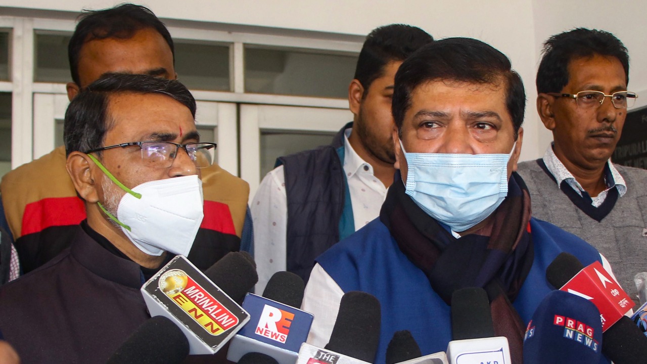 Jolt to BJP in Tripura as two MLAs resign, quit party