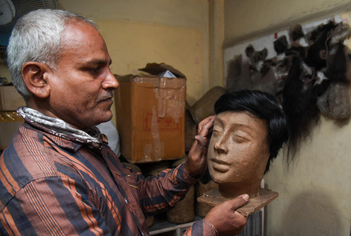 Custom wigs become rare as readymades take over