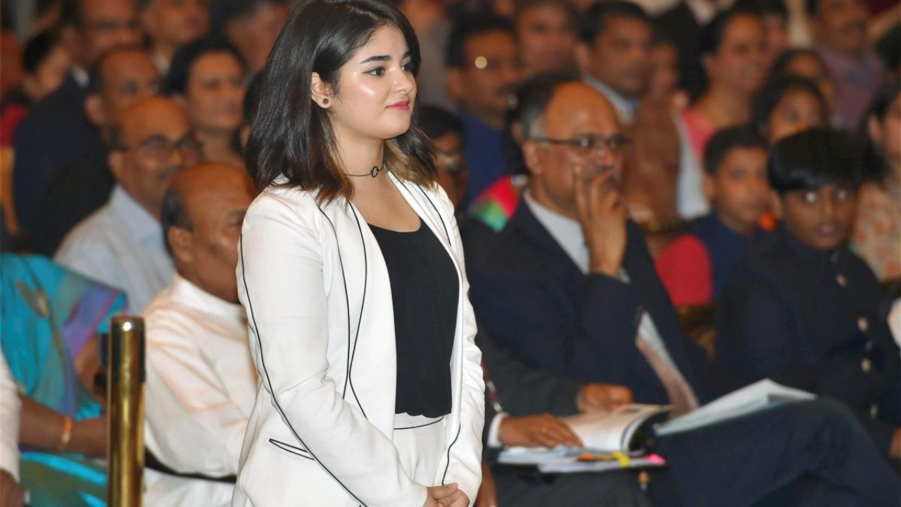 Hijab isn't a choice but an obligation in Islam, says Zaira Wasim