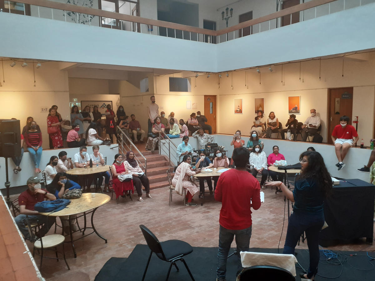 Performances back at Alliance Francaise de Bangalore