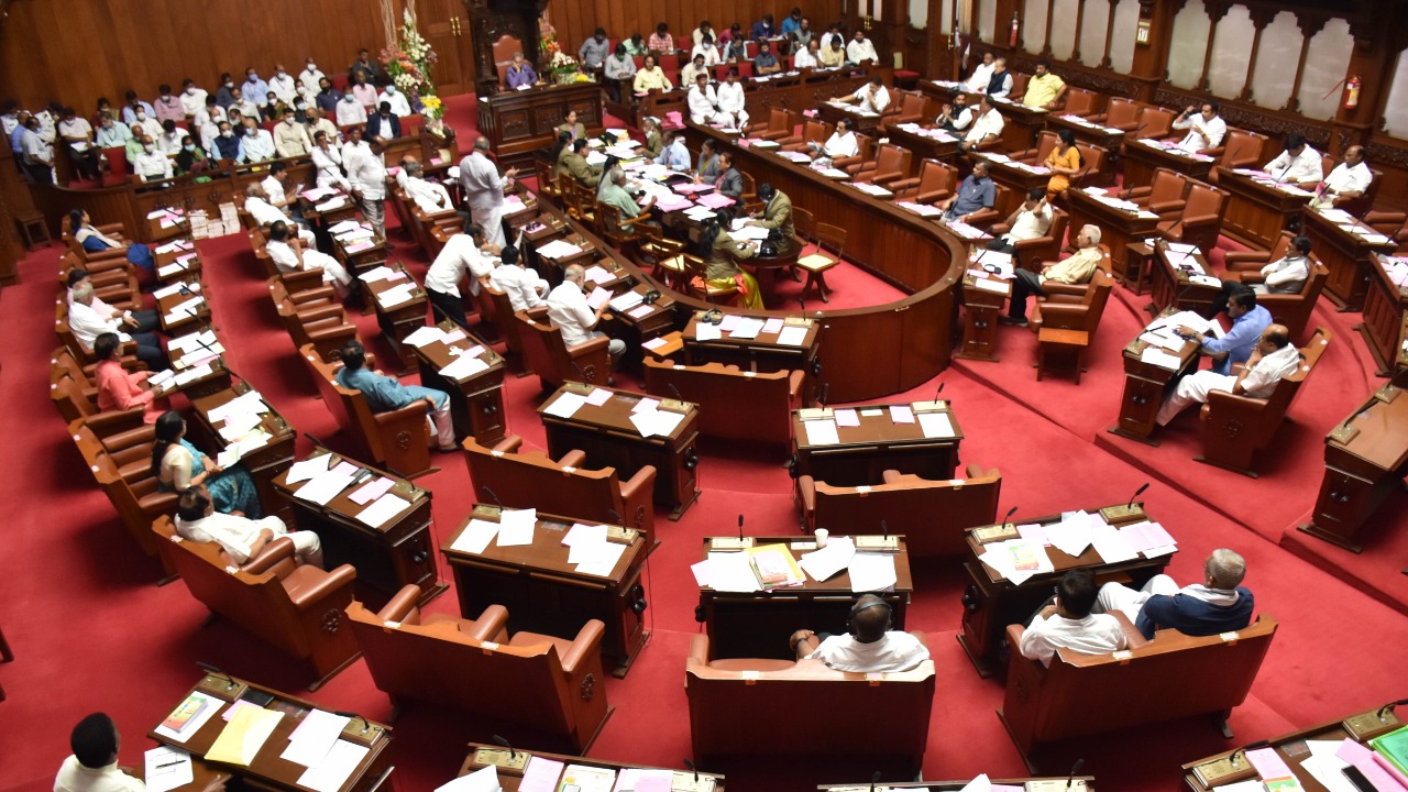 Chaos disrupts Karnataka Legislative Council proceedings again