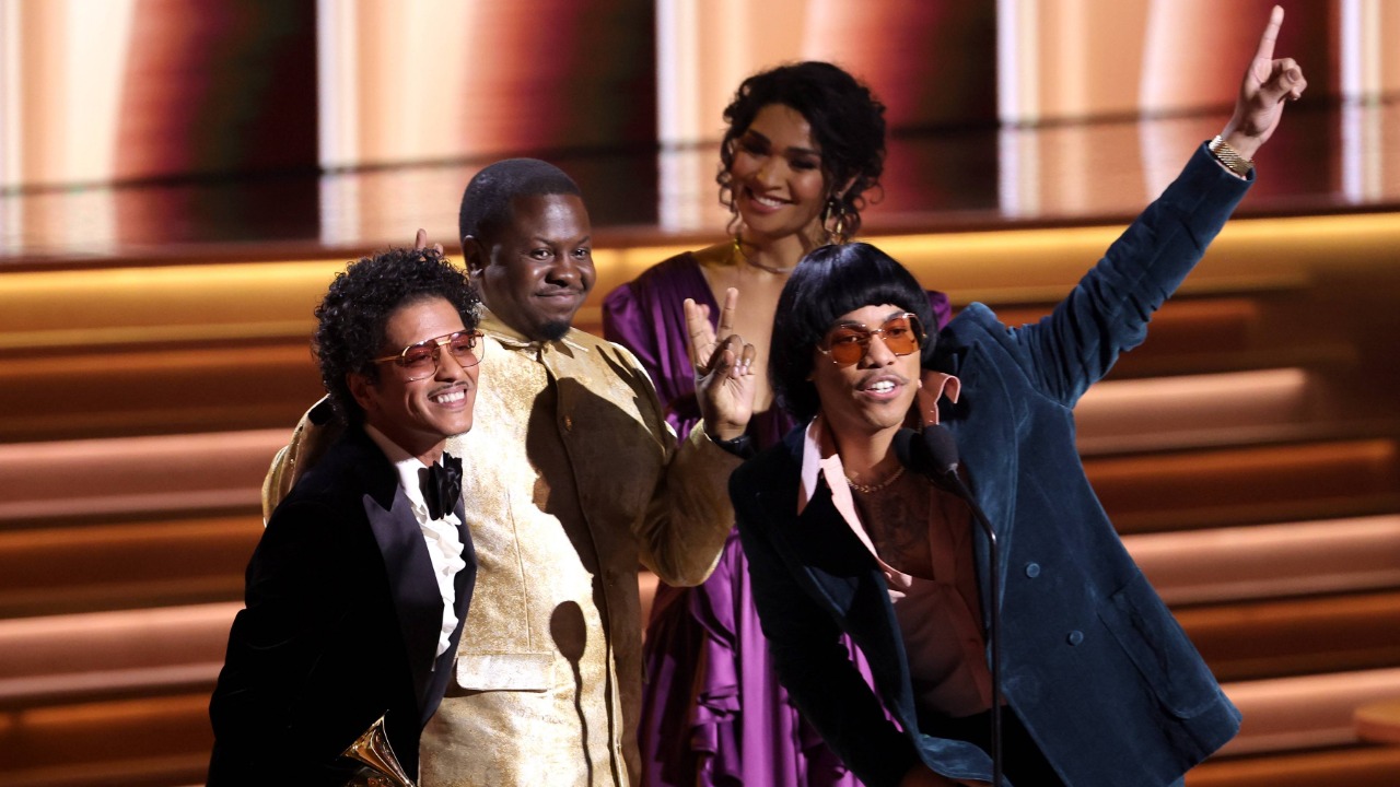 Retro act Silk Sonic wins Grammy for Song of the Year