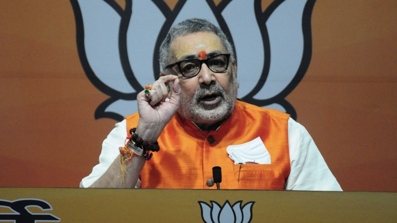 Karauli violence script written elsewhere: Union Minister Giriraj Singh