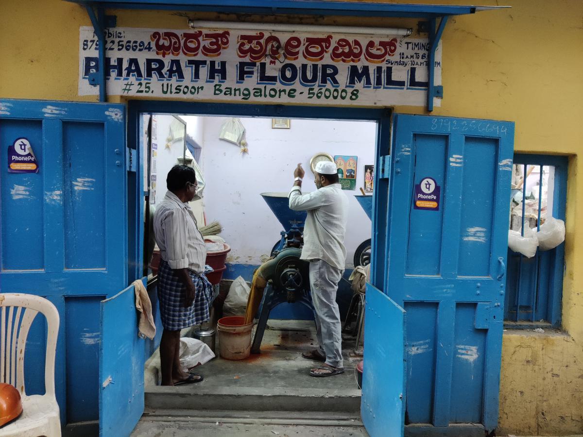 The fading whir of flour mills