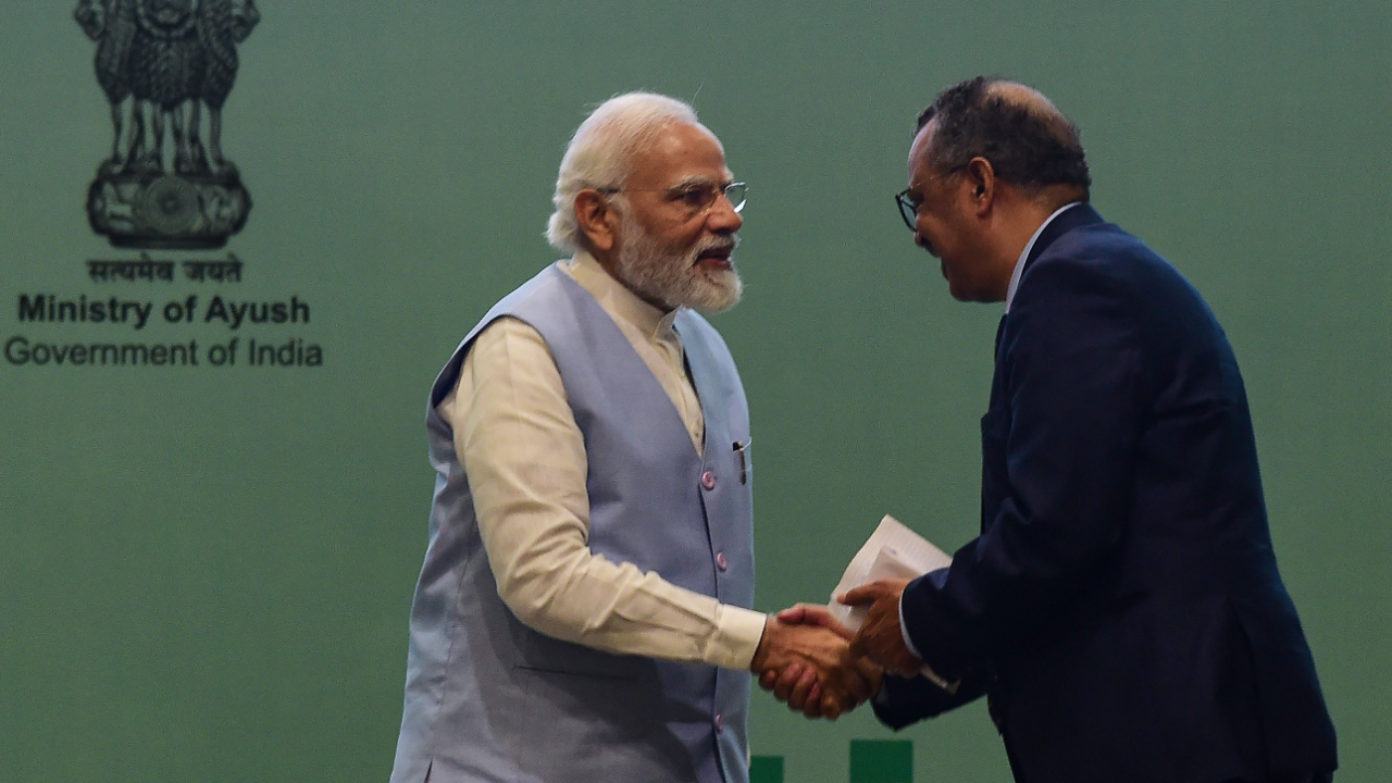 'Tulsi-bhai': Modi gives WHO director general Gujarati name