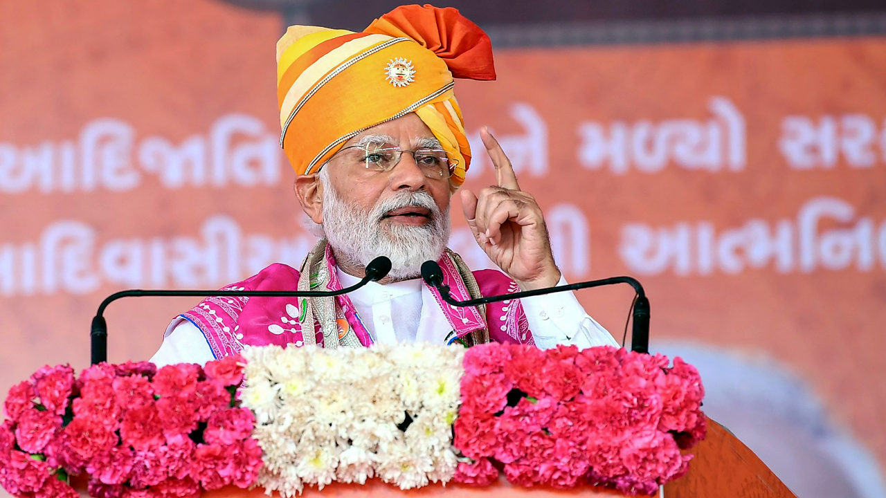 Modi announces Rs 20,000 crore electric locomotive plant in tribal-dominated Dahod in Gujarat