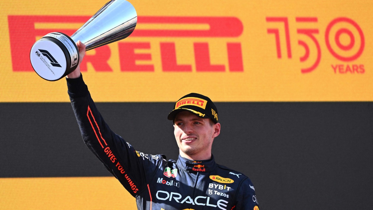 Verstappen takes F1 lead with win in Spain, agony for Leclerc