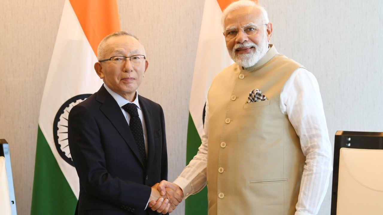PM Modi meets CEO of Japanese clothing brand Uniqlo
