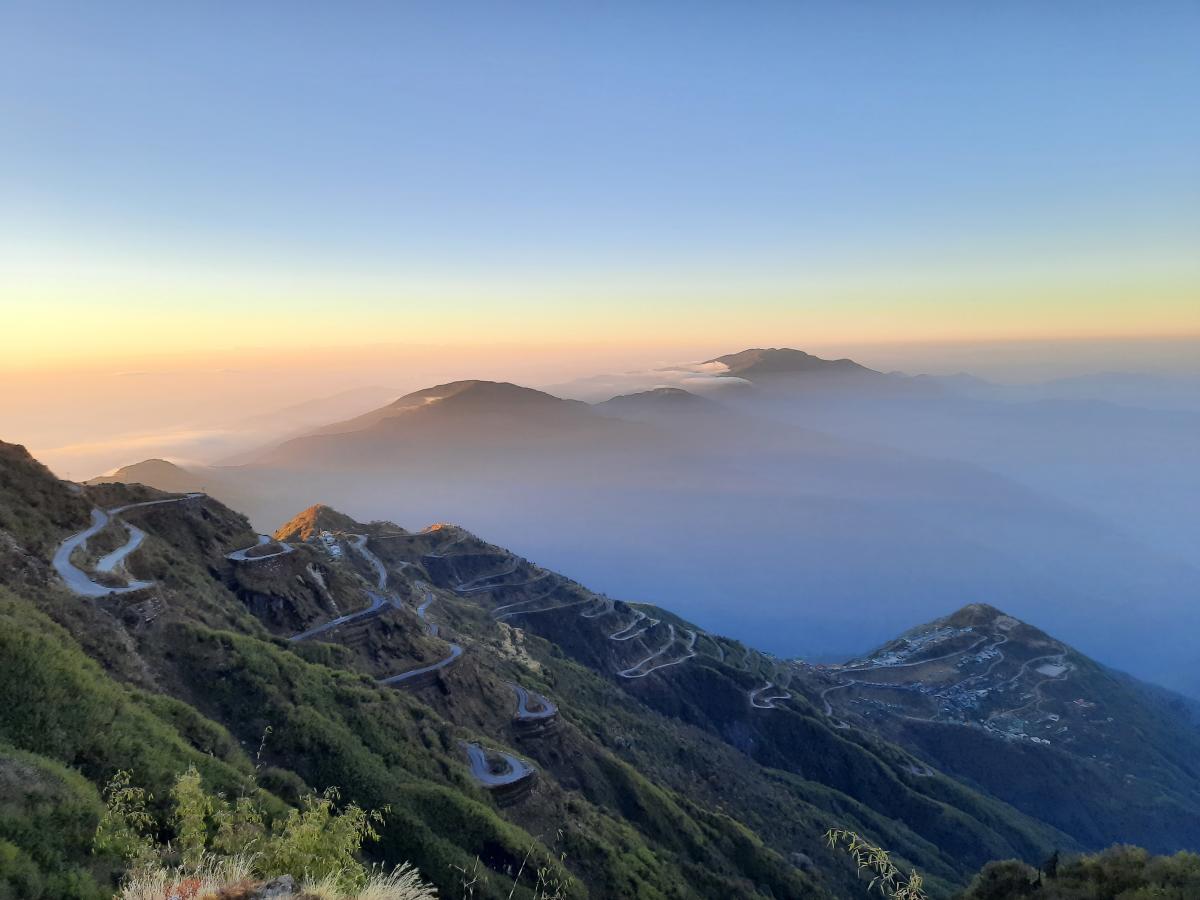 Winding through the old Silk Route
