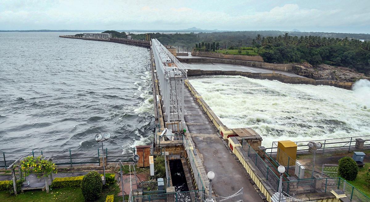 KRS dam just a foot away from reaching full reservoir level