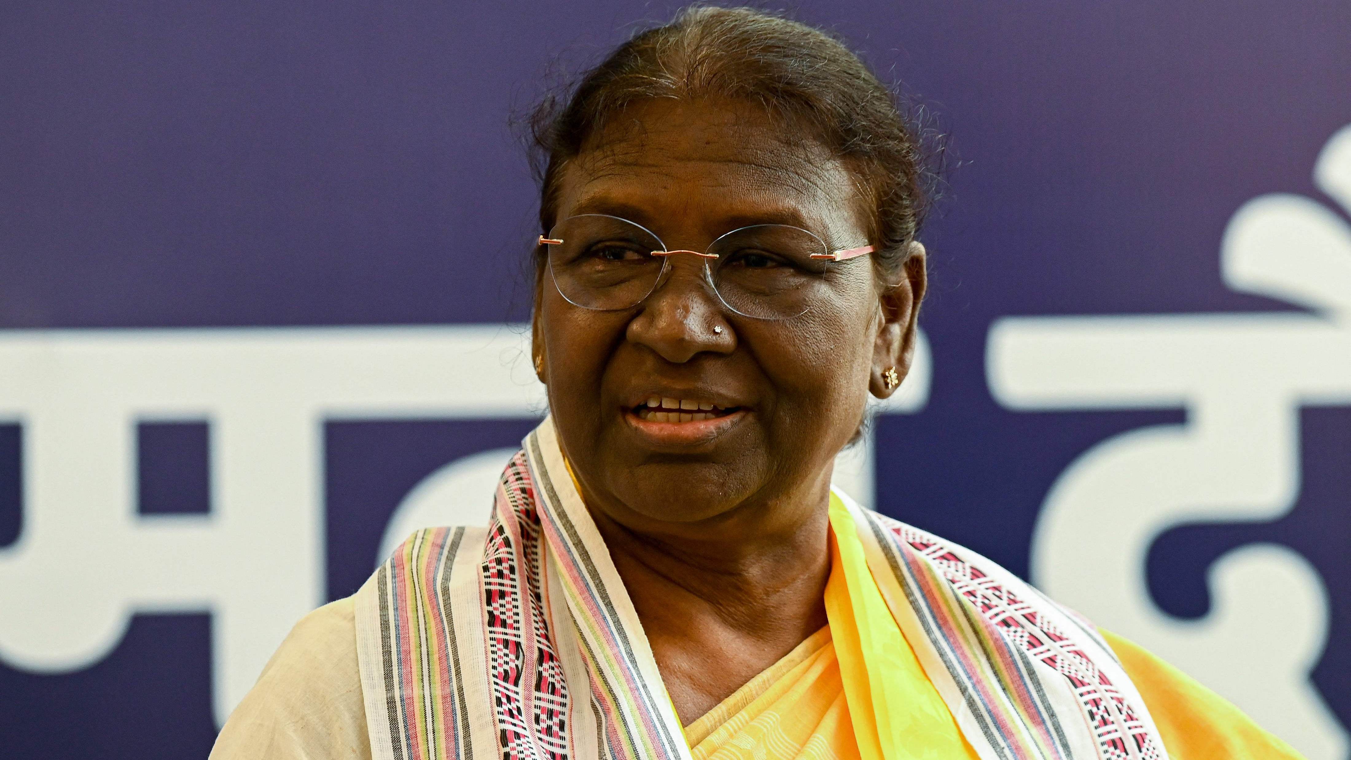 Droupadi Murmu to take oath as President on Monday followed by 21-gun salute