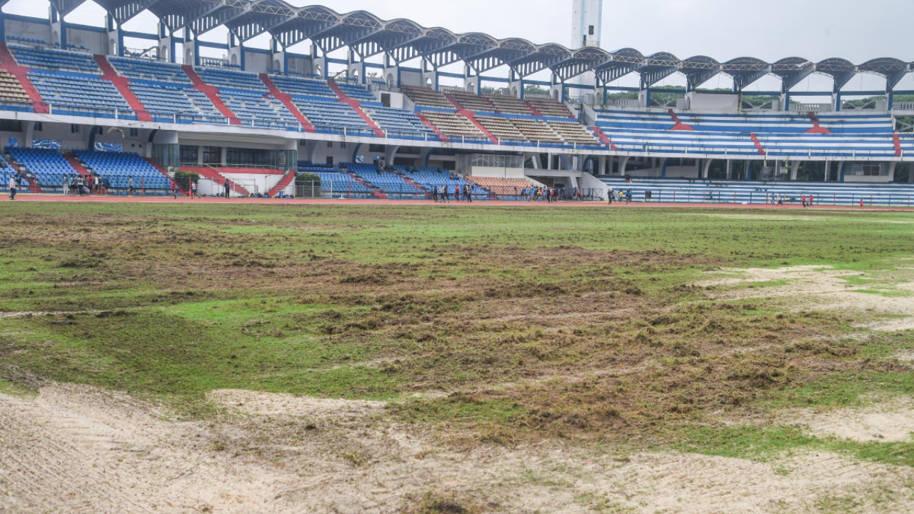 Pitch work at Bengaluru stadium hinders track athletes