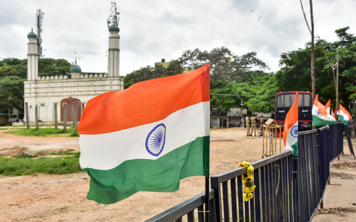 Amid tight security, revenue dept to hoist Tricolour at Idgah Maidan