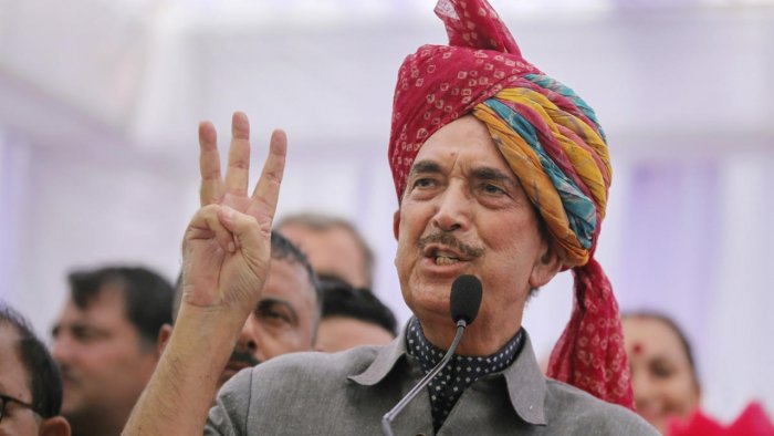 Interpreting Azad's tightrope walk during his J&K visit