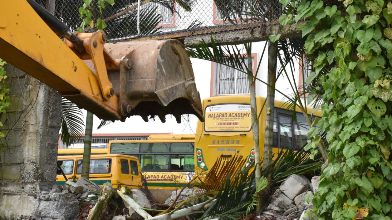 Congress MLA Haris’ school encroaches upon rajakaluve