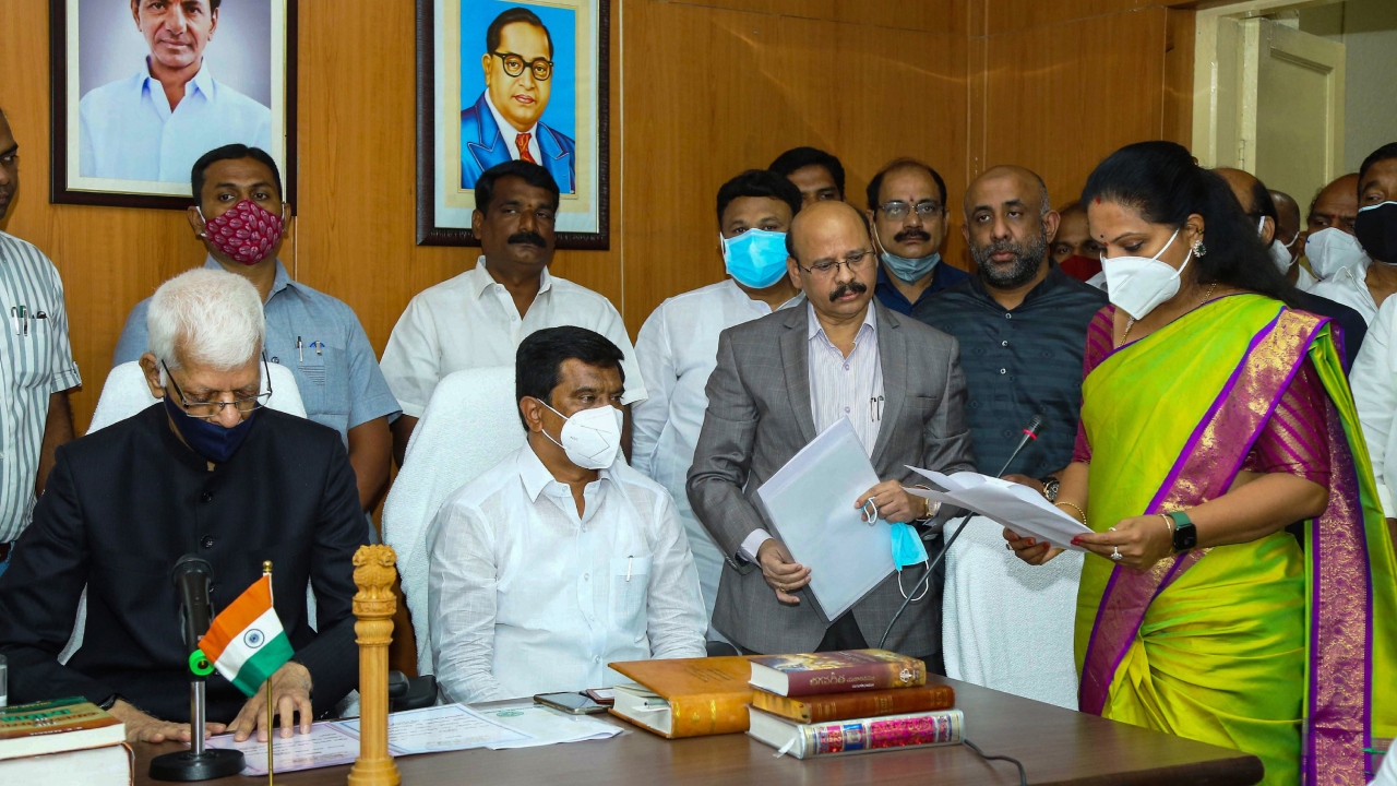 KCR's daughter claims BJP approached her with 'Shinde Model'