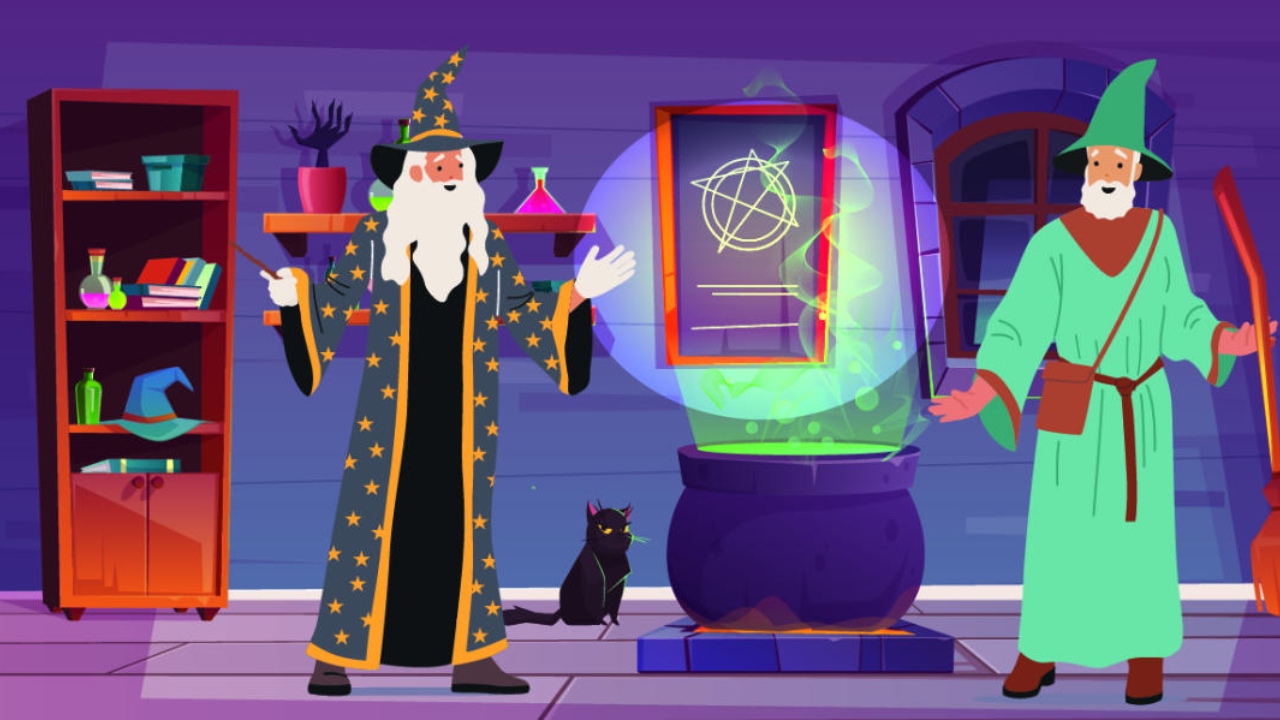 When two great wizards shared their wisdom