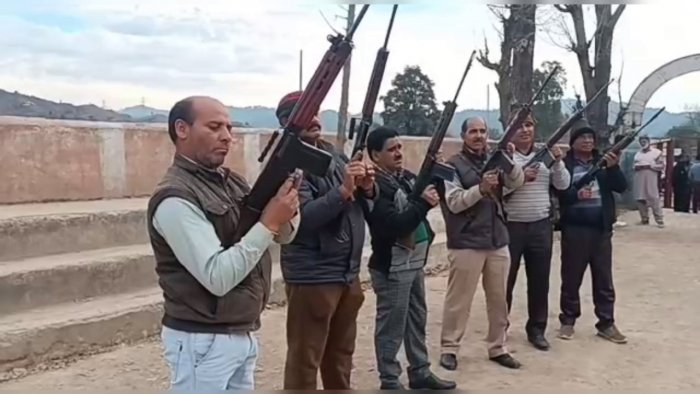 Special training camp for Village Defence Guards held in J&K's Rajouri