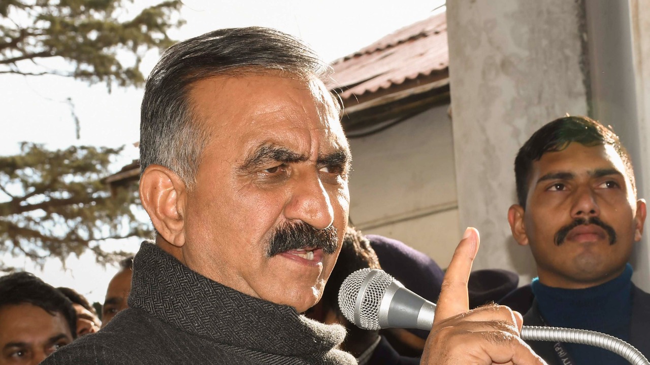 Himachal CM Sukhvinder Sukhu urges Centre to enhance disaster fund for state