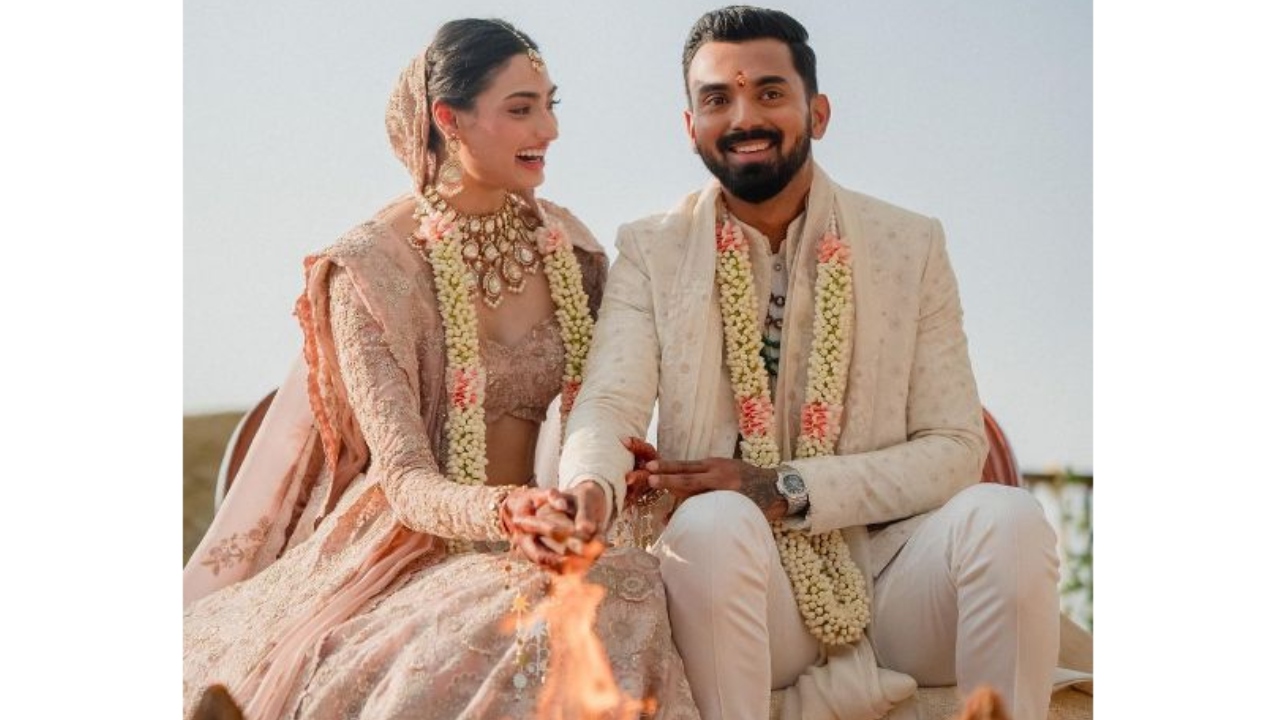 K L Rahul and Athiya Shetty tie the knot in Mumbai