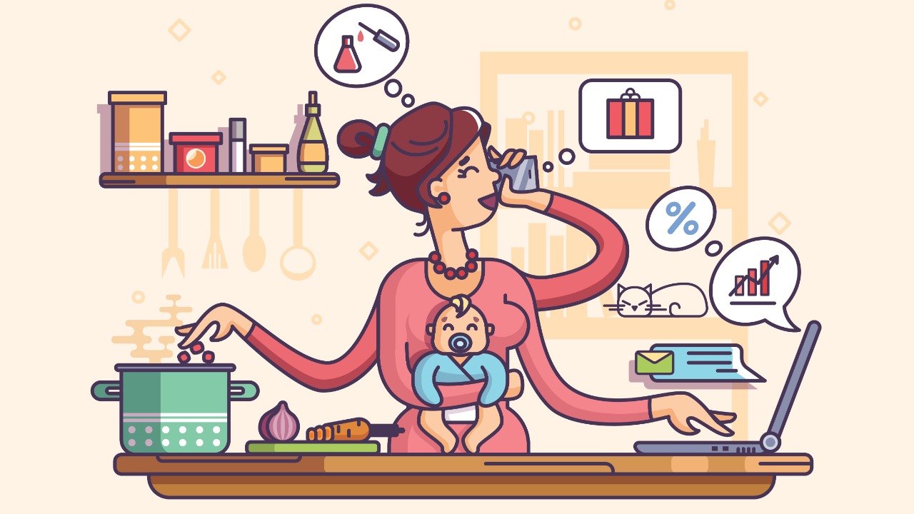 Women spend 7.2 hrs on unpaid domestic work compared to 2.8 hrs spent by men: Research