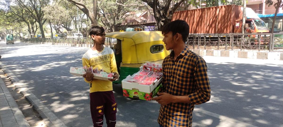 Strawberries are the new guavas in Bengaluru