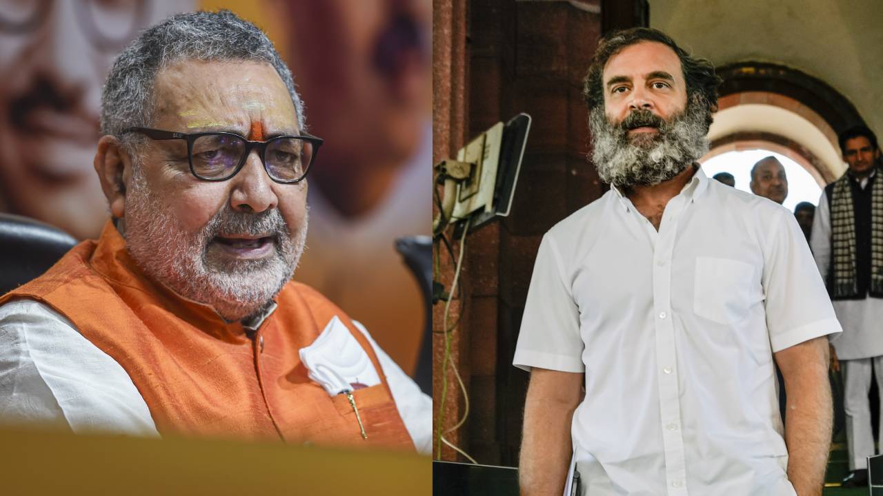 Indira Gandhi released postal stamp in Savarkar's name: Giriraj Singh to Rahul