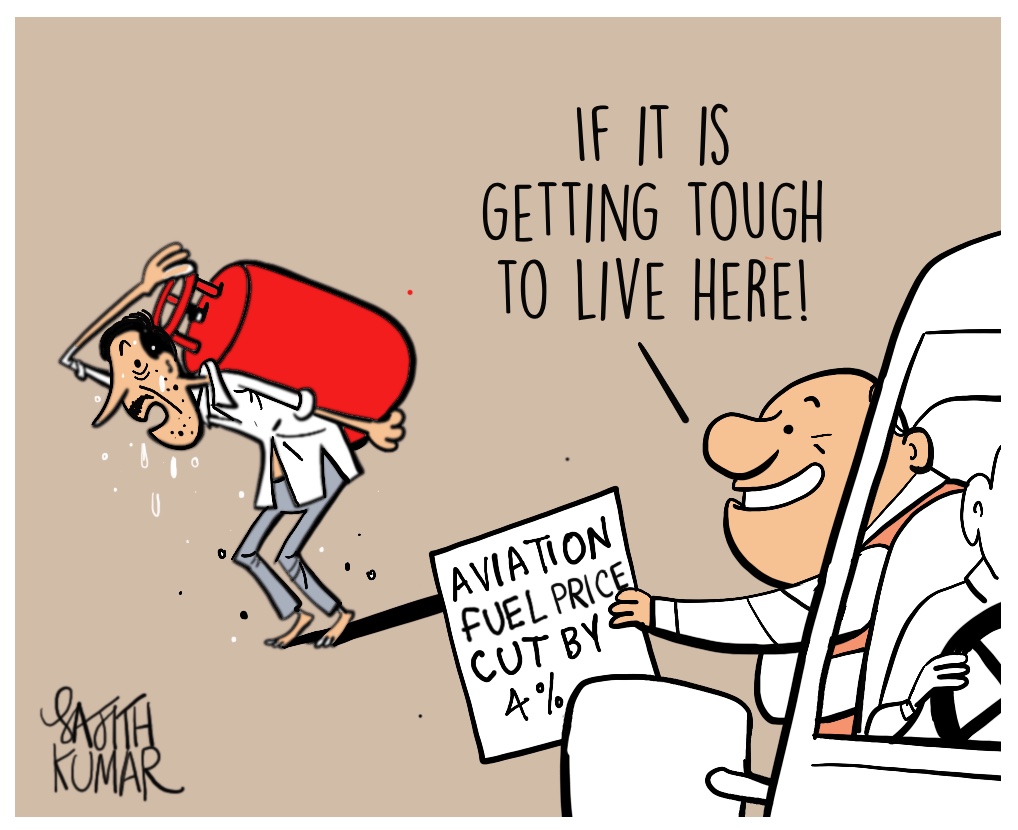 DH Toon | Cooking gas gets costlier