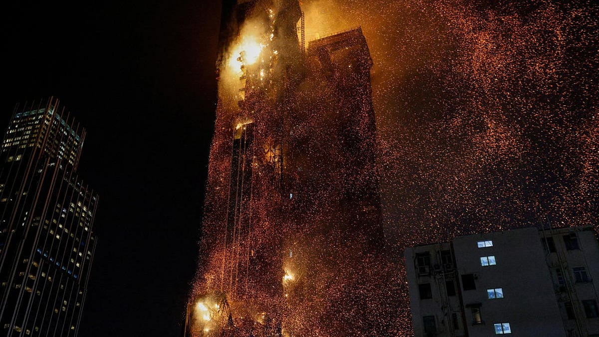 Wie ist der Brand im Hong Kong Tower im Vergleich zu anderen ...