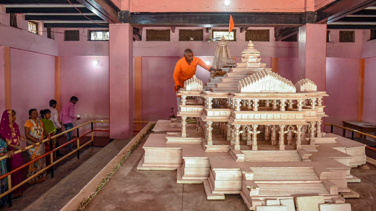 Rock from Karnataka's Karkala sent to Ayodhya for Ram Mandir