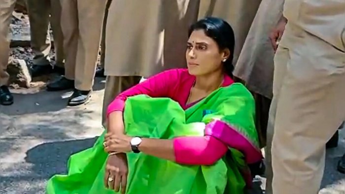 YS Sharmila granted bail in cops 'assault' case