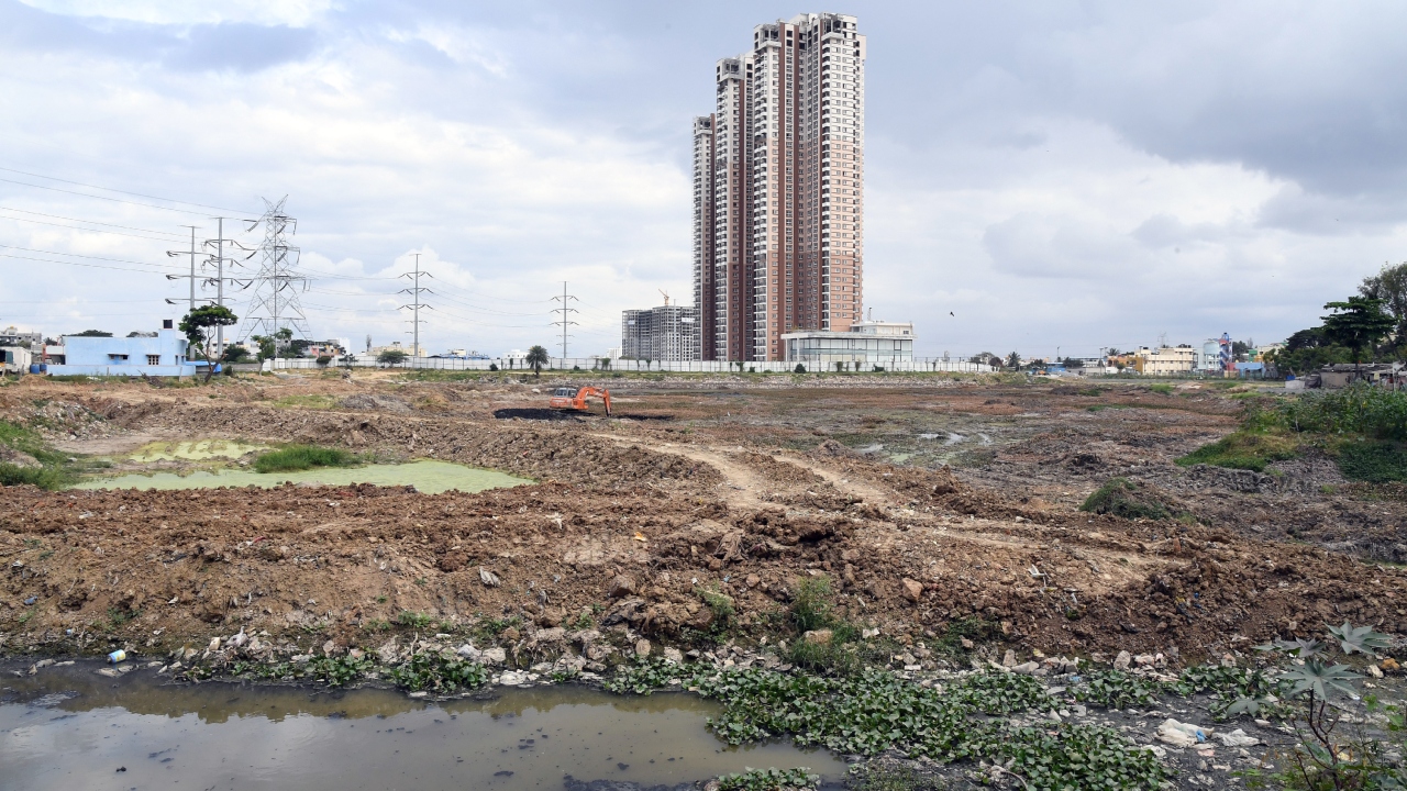 K R Puram lake encroached for laying sewage pipeline, NGT told