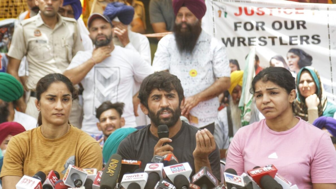 We are ready for narco test as long as Brij Bhushan tests under SC supervision: Bajrang Punia