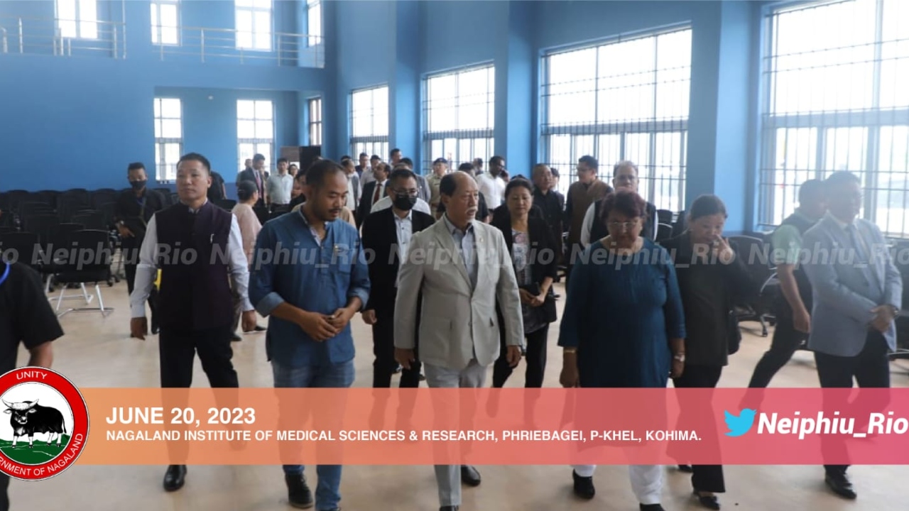 Nagaland CM hopeful that classes will start in start in state's first medical college this academic session