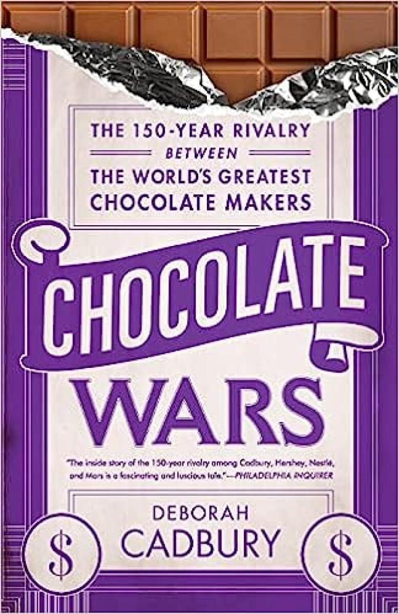 Three books on chocolate