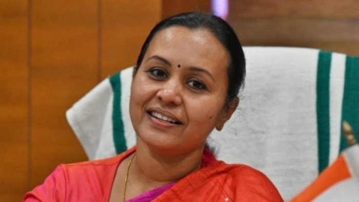 Kerala Health Minister Veena George. 