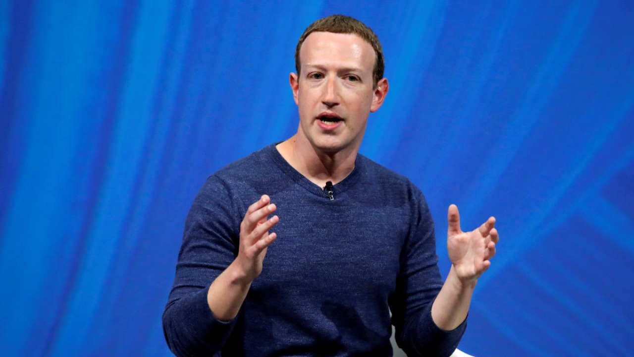Facebook's founder and CEO Mark Zuckerberg. 