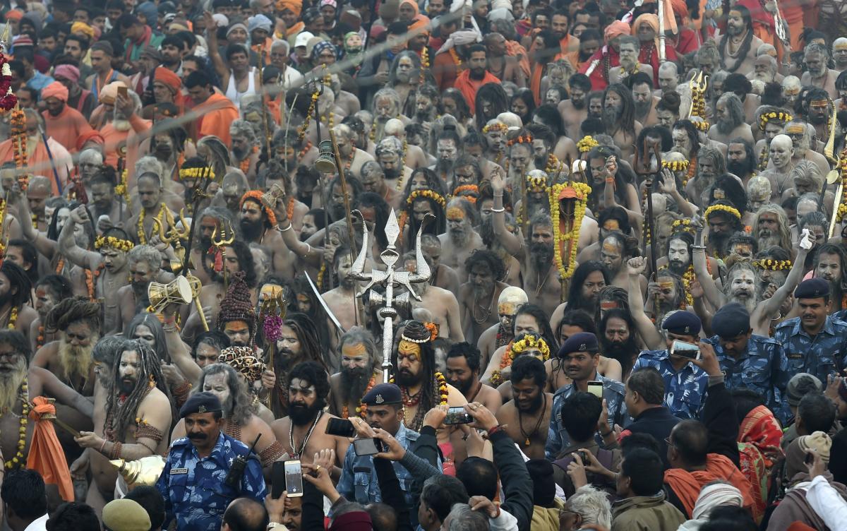 Kumbh Mela. DH photo by Mrityunjay Bose