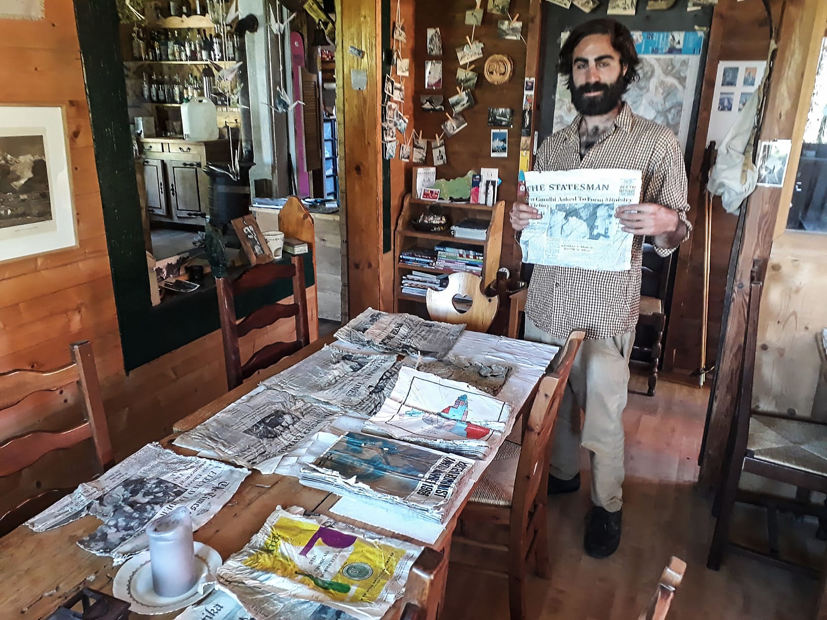 The modest cafe is around 45 minutes by foot from the Bossons glacier where the plane named after the Himalayan peak of Kangchenjunga mysteriously crashed. Credit: AFP Photo
