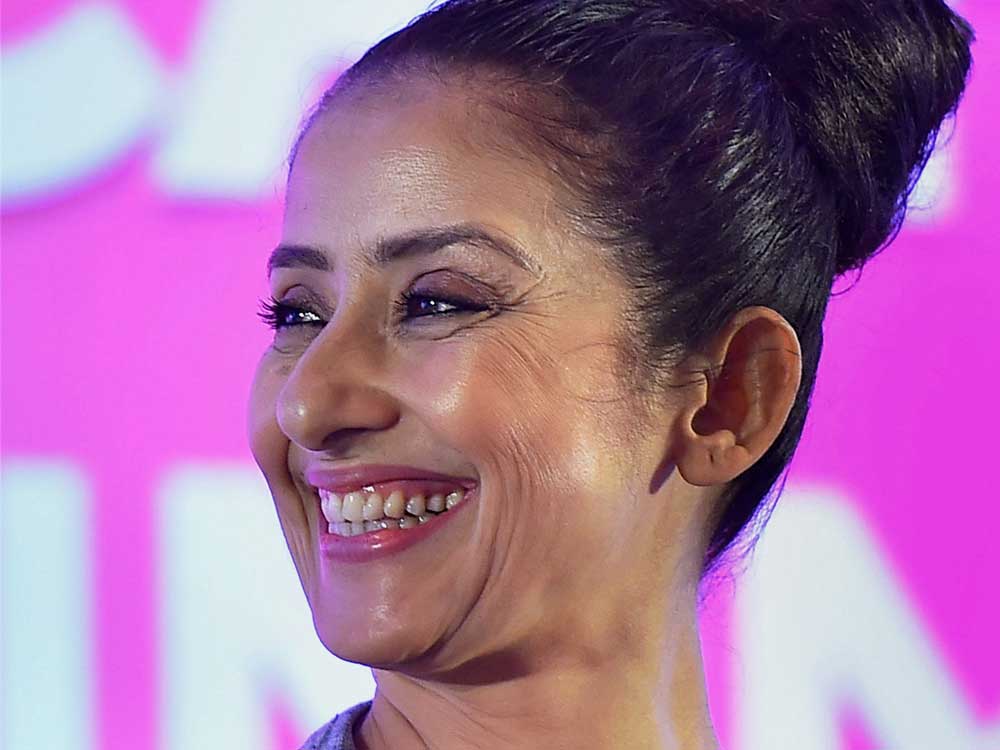 Bollywood actress Manisha Koirala during the Sixth Healthcare Access Summit in New Delhi on Friday.