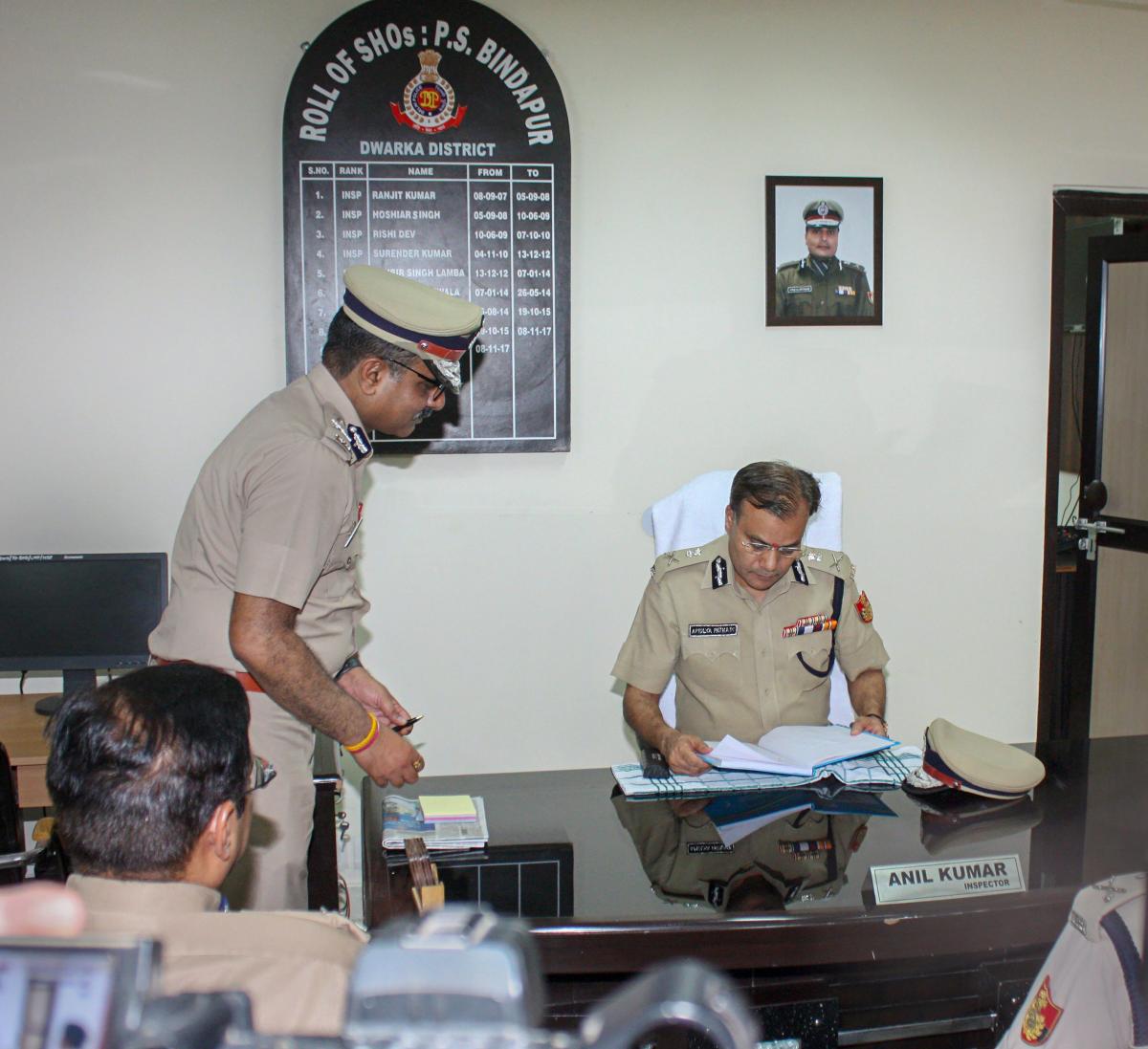Delhi Police Commissioner Amulya Patnaik during the inauguration of Bindapur Police Station, in New Delhi on Tuesday, June 26, 2018. PTI