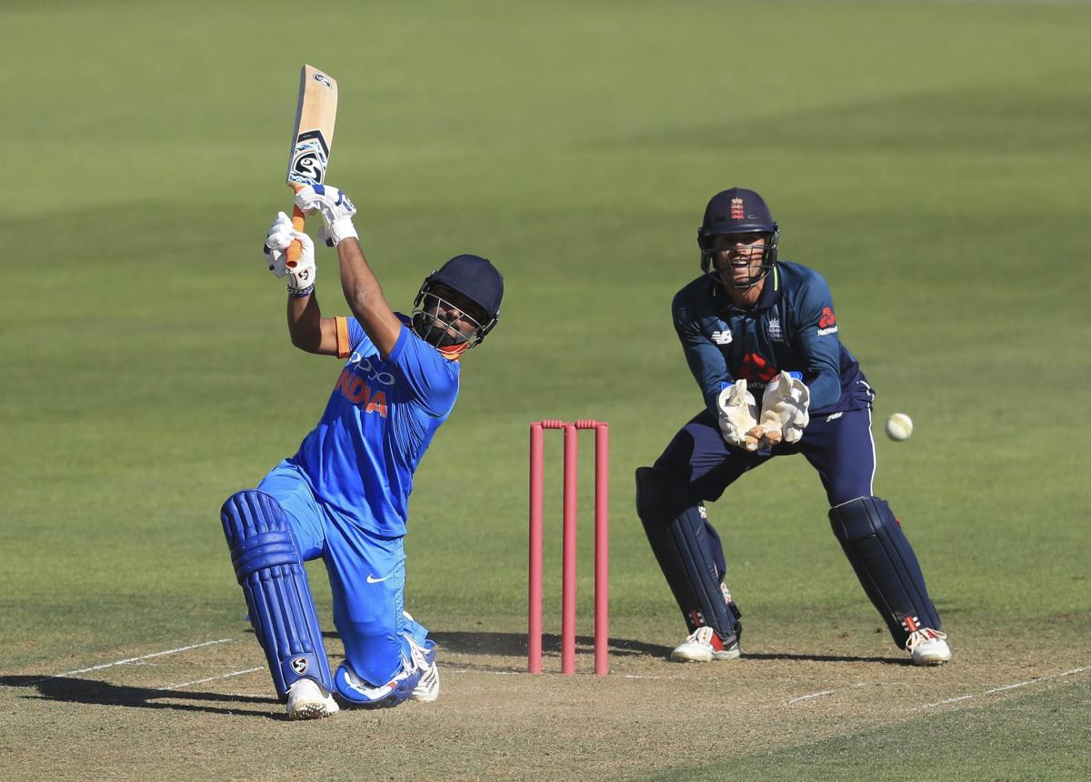 India A's Rishabh Pant bats during the International A Teams Tri-Series final cricket match between England Lions and India A at The Kia Oval, in London, Monday July 2, 2018. AP/PTI