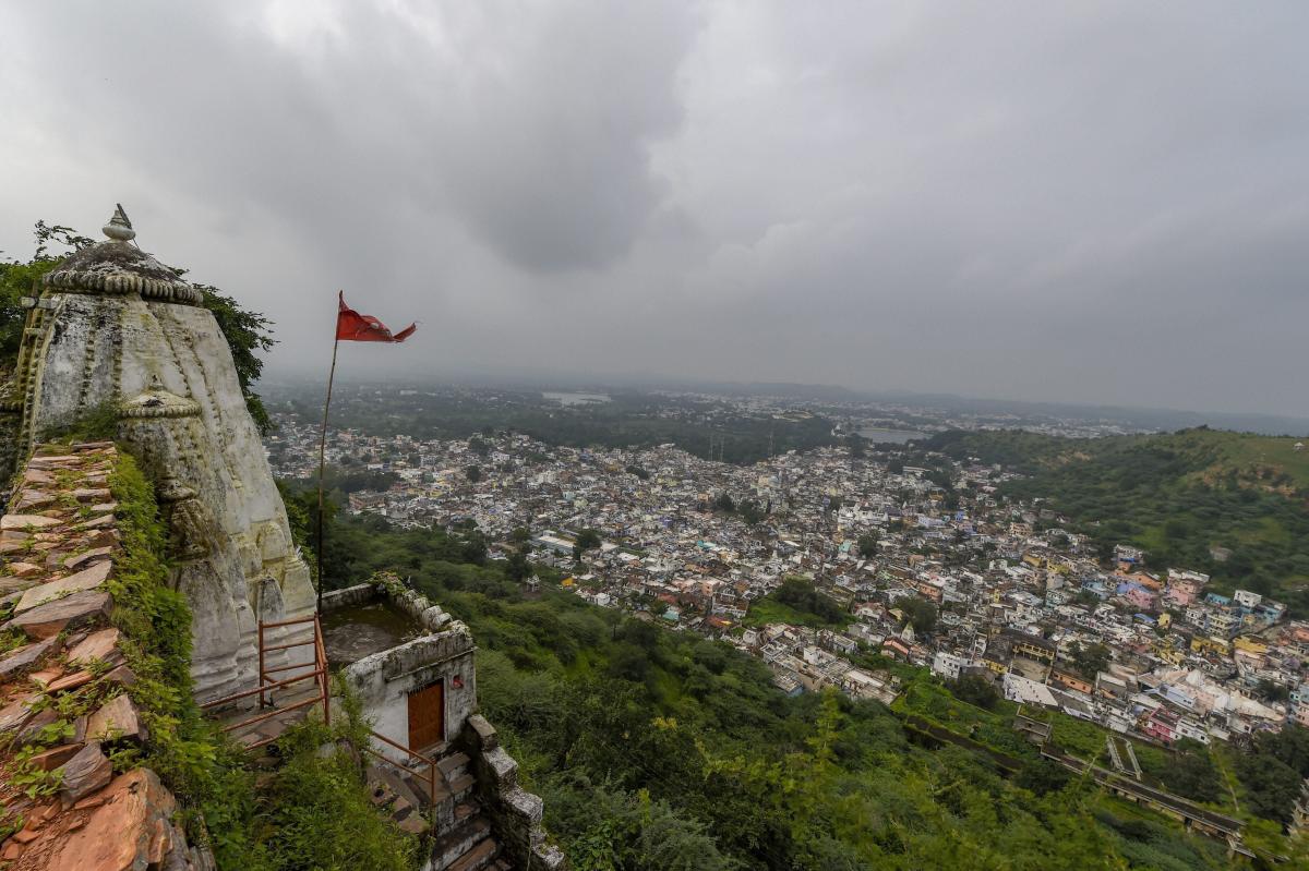 A view of the Dungarpur city on Saturday, Sept 1, 2018. (PTI Photo/Atul Yadav)