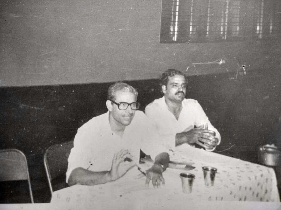 Ananth Kumar's ABVP days: the formative years. Pic Courtesy: RSS