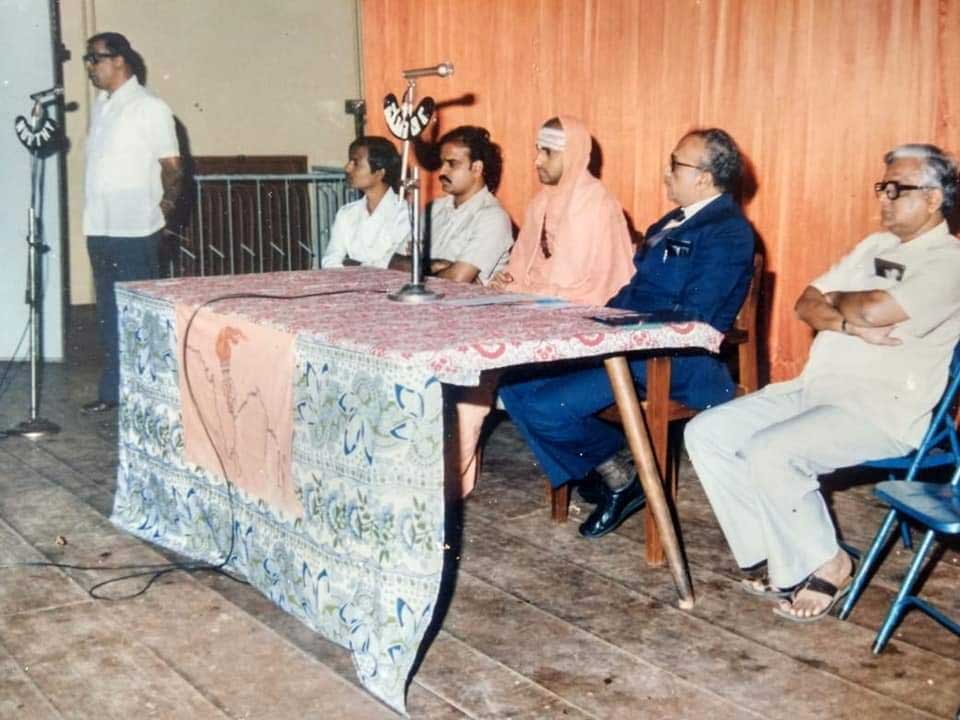 Ananth Kumar's ABVP days: the formative years. Pic Courtesy: RSS