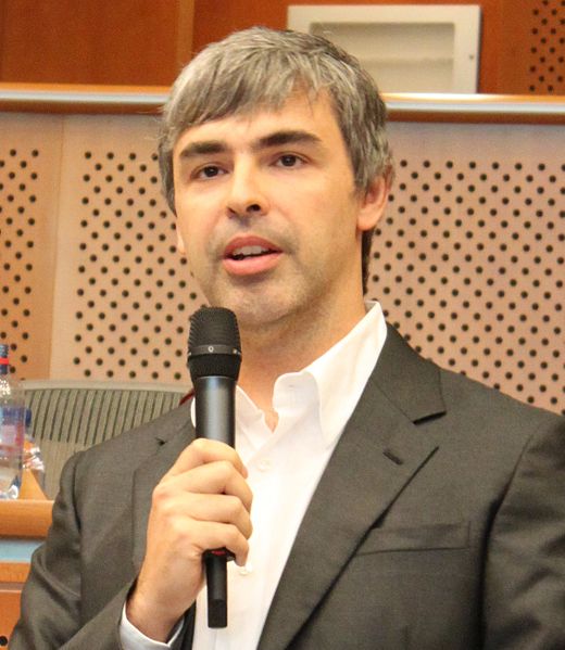 Rank 6 | Larry Page | Cofounder of Google | Net worth: $71.7 billion (Credit: Wikimedia Commons)