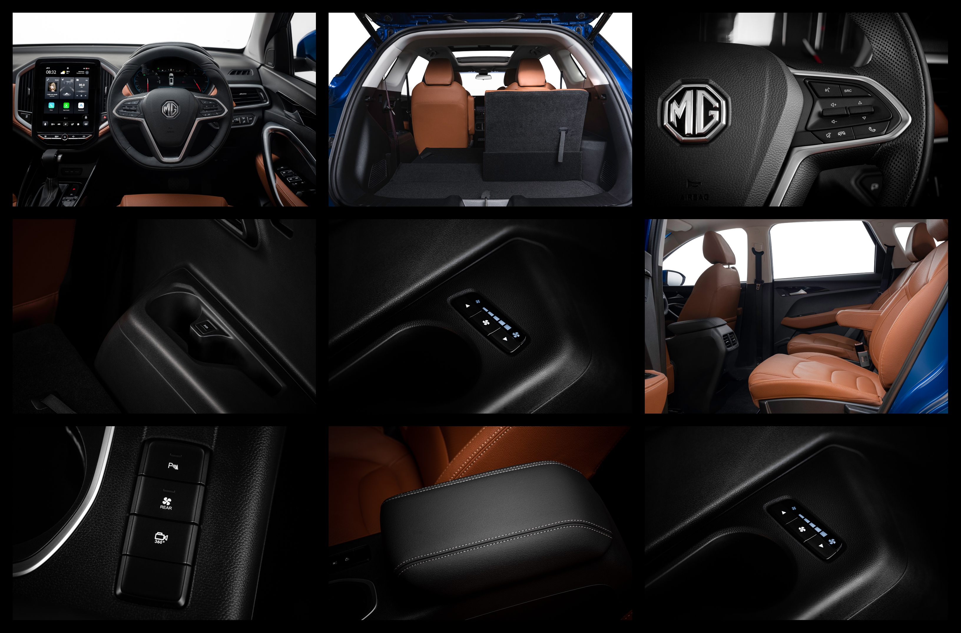 The 6-seater SUV features a very appealing look with its all-new dual-tone Smoked Sepia Brown interiors, along with stylish new headlamps, a new Chrome-Studded Front Grille, and a Chit-Chat feature on i-SMART Next Gen interface.