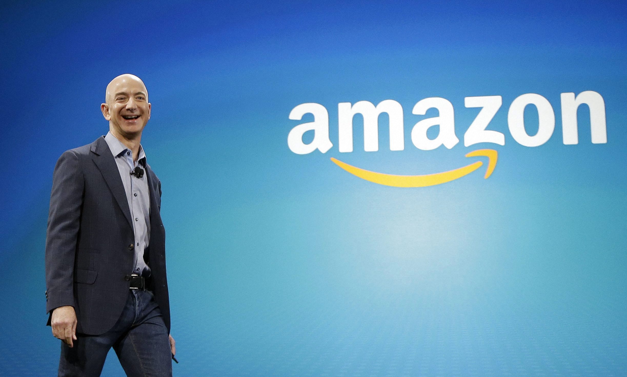 Before the inception of Amazon, Bezos worked in an investment firm in New York city. Jeff Bezos' parents were the initial investors of Amazon. Credit: AP