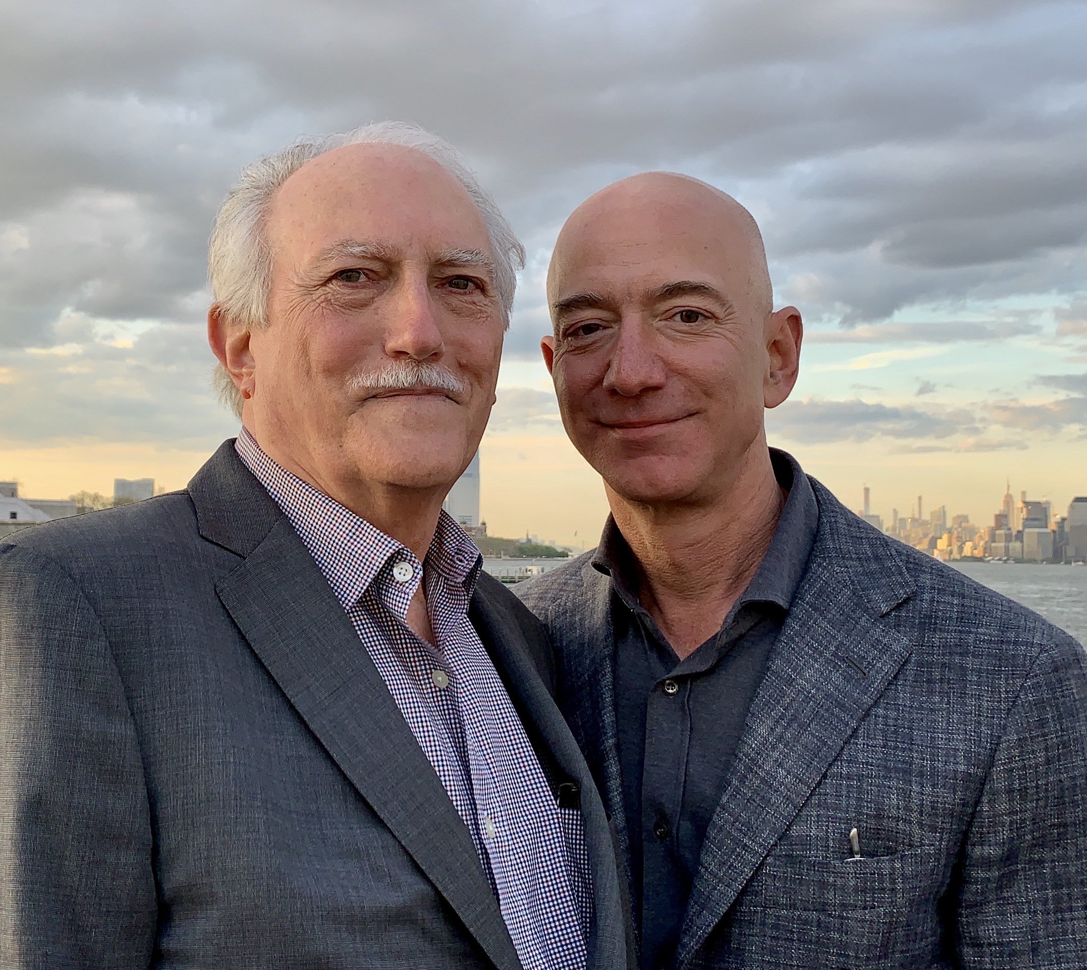 His father was from Cuba and came to America as part of Operation Pedro Pan, shortly after Castro took over. Credit: Twitter/ @JeffBezos
